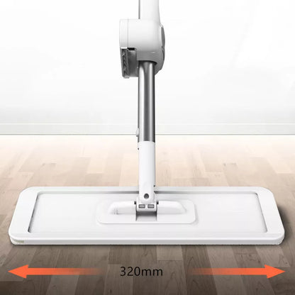 Microfiber Replacement Floor Mop with stainless steel rod and reusable pads