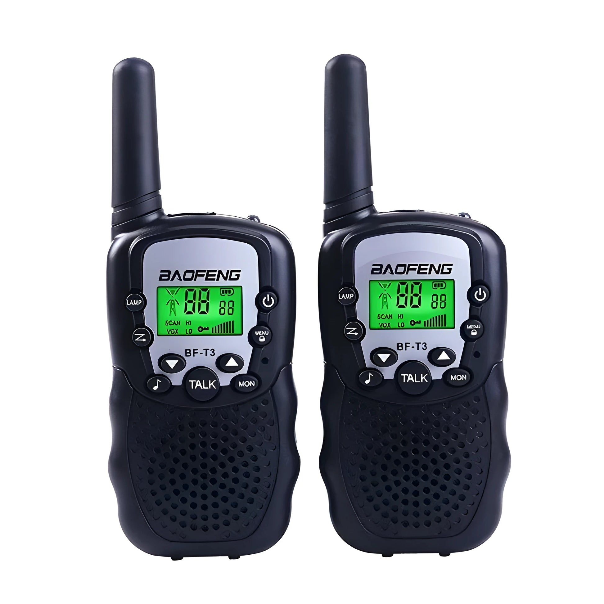 Children's walkie talkie handheld station in choice of five colours with 22 channels