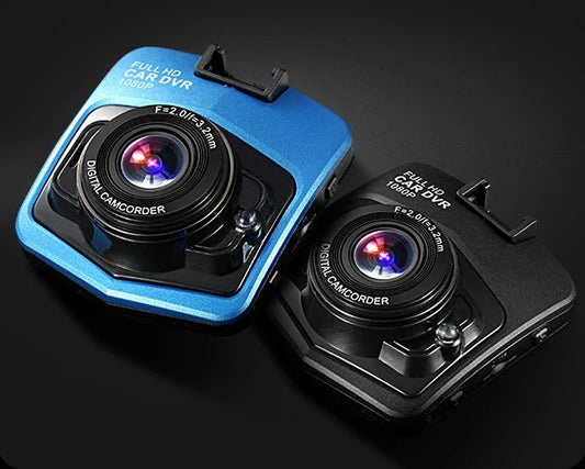 Compact 1080P Dash Cam with Night Vision, G-Sensor, and Wide-Angle Lens