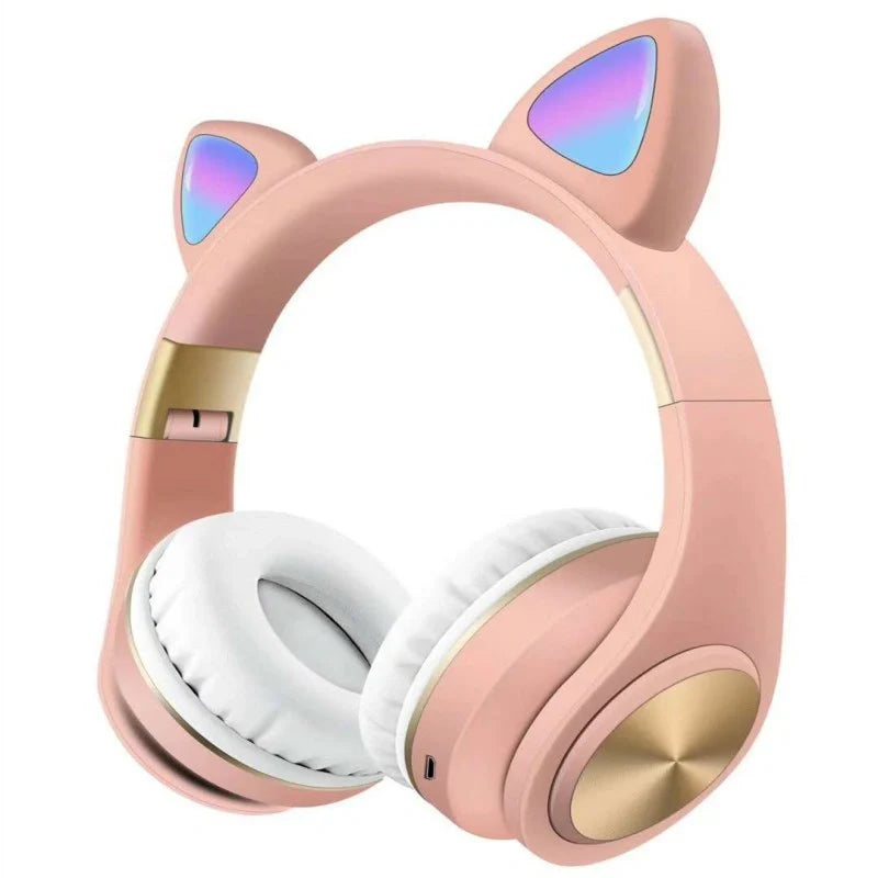 Cat Ear Bluetooth Headset in various colours with wireless connectivity