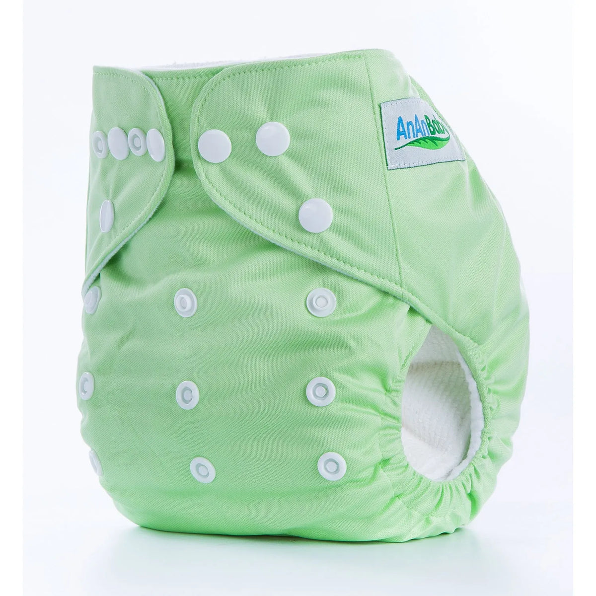 Solid colour leak-proof baby diaper pants with brushed cloth and bamboo charcoal lining, 36.5 x 32.5 cm