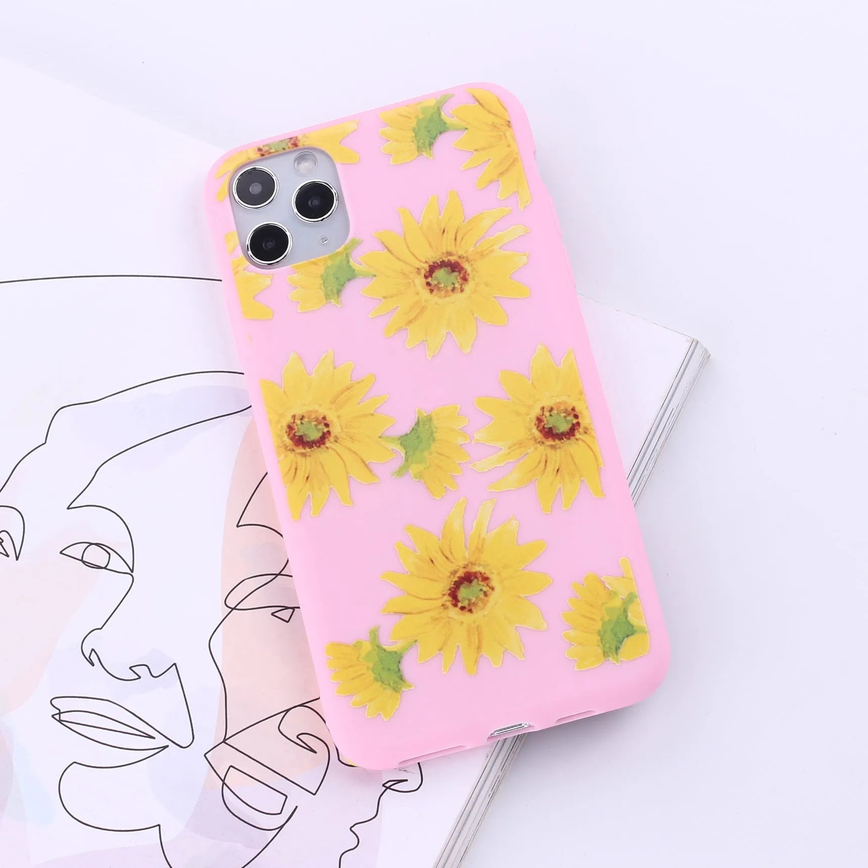 A selection of colourful TPU back cover cases for various Apple iPhone models.