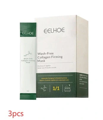 Collagen wash-in mask for skin tightening and fine lines reduction