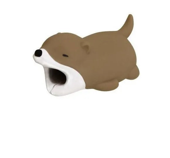 Animal-themed cable protector sleeve for Apple iPhone charging cables