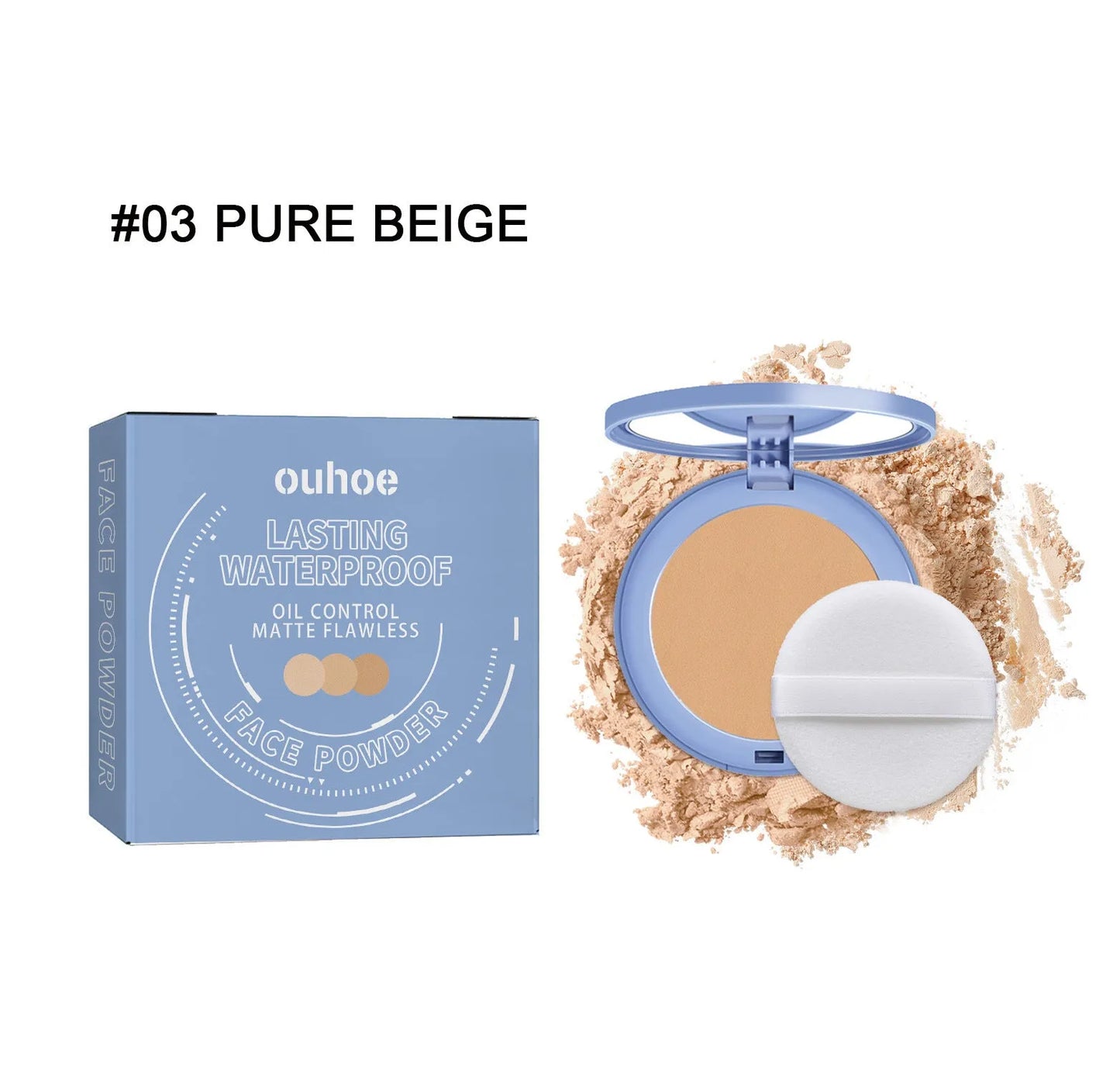 8g natural finishing powder in classic ivory natural beige pure beige shades