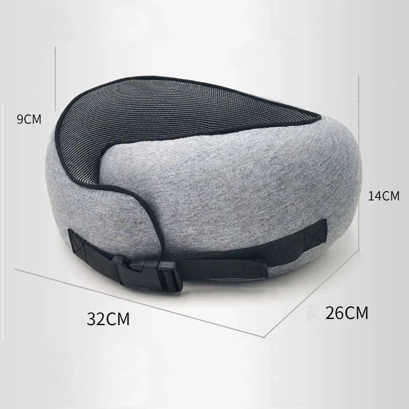 Comfortable U-Shaped Travel Neck Pillow in various colors, designed to provide superior neck support and relaxation during long journeys.