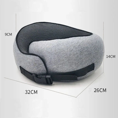 Comfortable U-Shaped Travel Neck Pillow in various colors, designed to provide superior neck support and relaxation during long journeys.