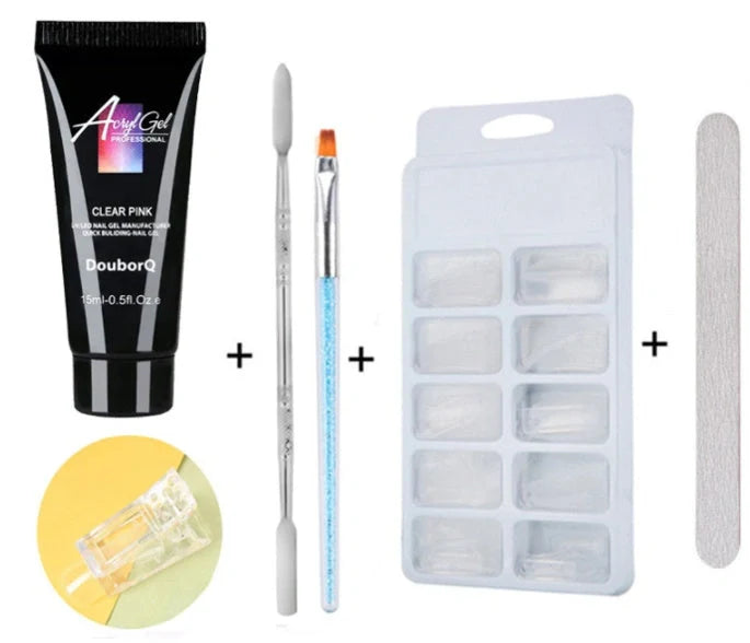 DIY Nail Polish Art Kit for creating professional manicures at home