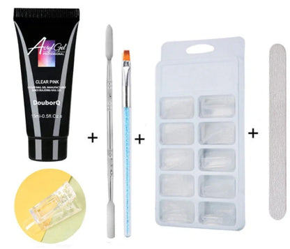 DIY Nail Polish Art Kit for creating professional manicures at home