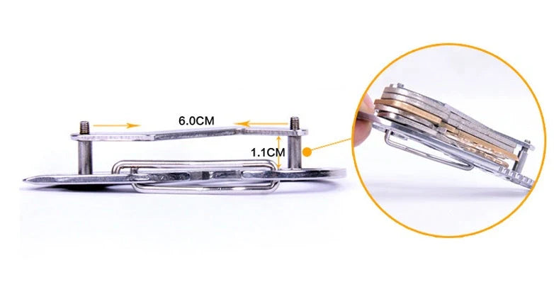 Durable outdoor key clip with bottle opener for adventurers