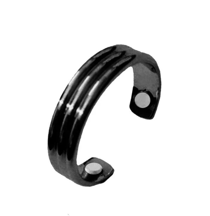 Adjustable Anti-Snoring Acupressure Ring in various colors and styles for sleep apnea and snoring relief