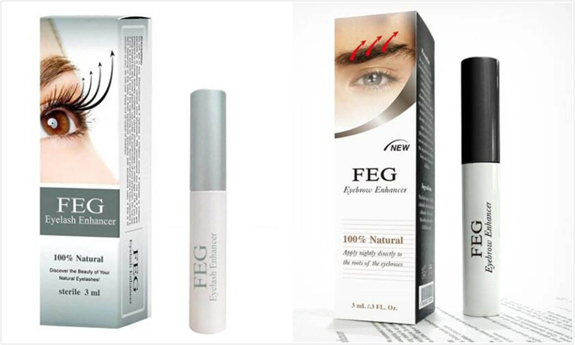 Nourishing Eyelash & Brow Enhancer - Botanical-infused formula to thicken, lengthen, and darken lashes and brows