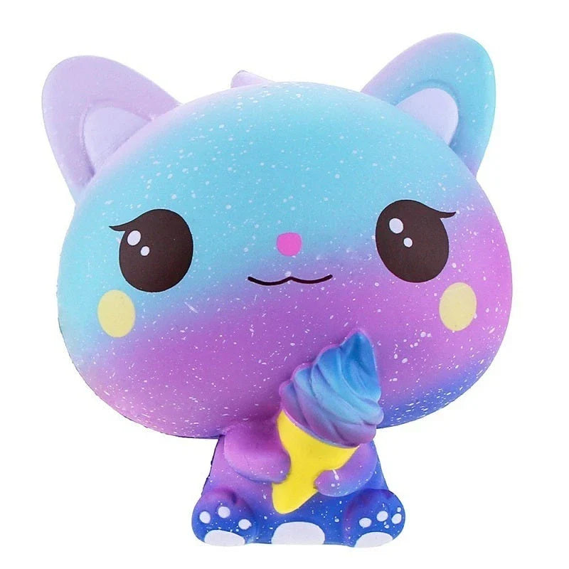 Chocolate-filled biscuit-shaped toy with a playful and unique design