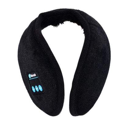 Comfortable Bluetooth Earmuffs with Built-in Microphone for Hands-Free Calls in Cold UK Weather