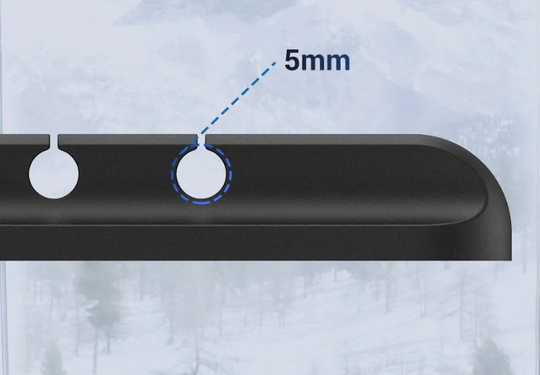 Black silicone USB cable winder for desktop cable management