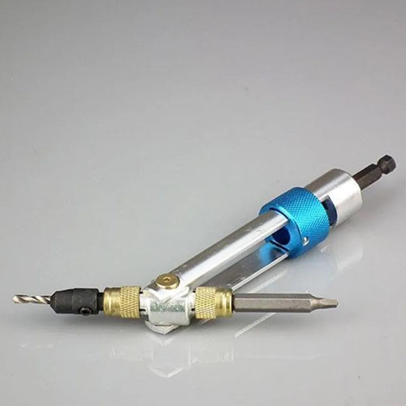 Half Time Drill Driver set with swivel head for switching between drilling and driving in seconds, includes 18 bits with Phillips heads PH0 to PH3, flathead sizes from 3.2mm to 6.3mm, and two countersink bits for woodworking and DIY projects