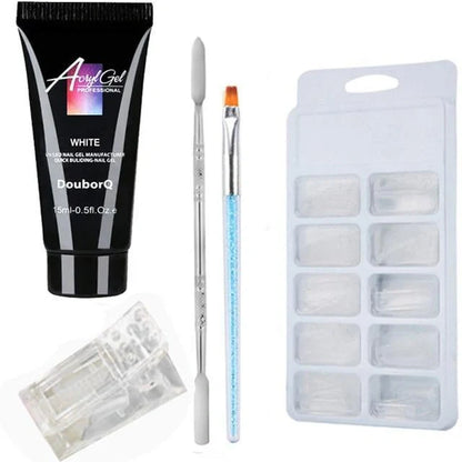 DIY Nail Polish Art Kit for creating professional manicures at home