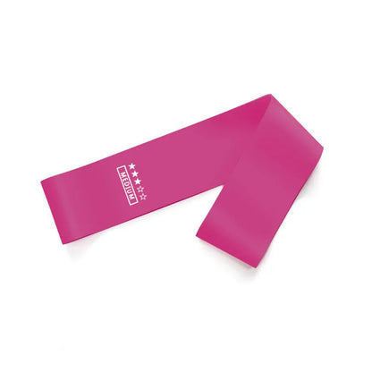 Resistance bands set made of 100% natural latex, five colours, 600mm x 50mm, for Pilates CrossFit fitness