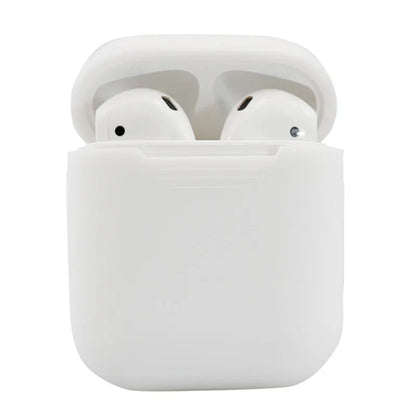 Silicone protective cover for AirPods 2 wireless earbud case in various colours
