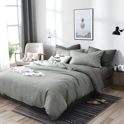 Diamond velvet bedding set with chitin fibre quilt in dark grey, includes duvet cover and sheets for 1.0m-2.2m beds