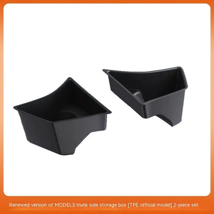 TPE protective cover for Tesla Model Y trunk side storage box