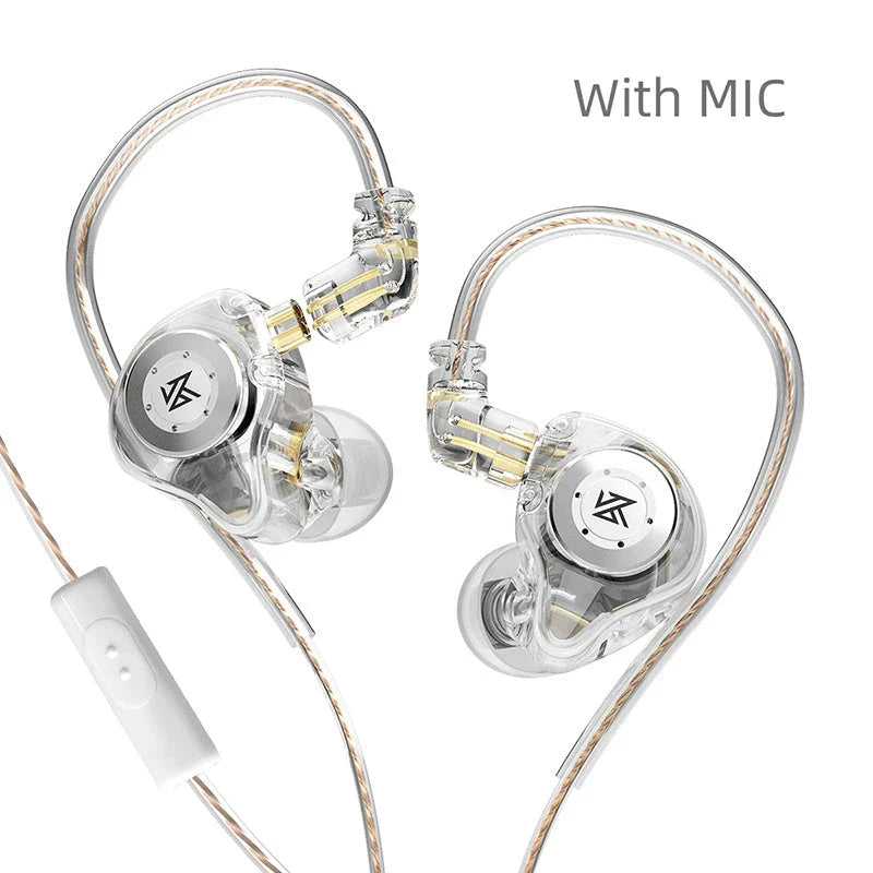 KZ EDX Pro Noise-Cancelling Earbuds with Premium HIFI Audio and Ergonomic Design