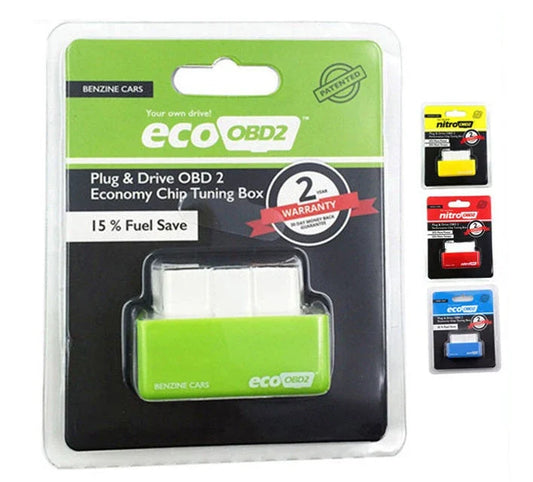 Fuel-Saving OBD2 Tuner for Gasoline Vehicles - Plug-and-Play Design, Intelligent Self-Adjusting Technology, Up to 15% Fuel Savings