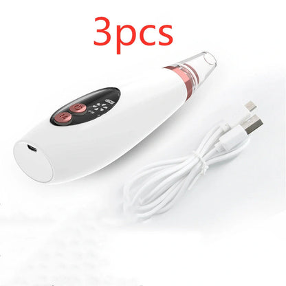 Microcrystalline Blackhead Removal Device with powerful suction for deep pore cleansing and flawless skin