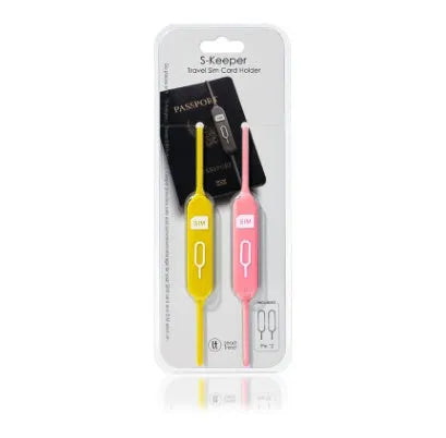 Portable open-design silicone card holder in yellow powder colour showing internal card slots