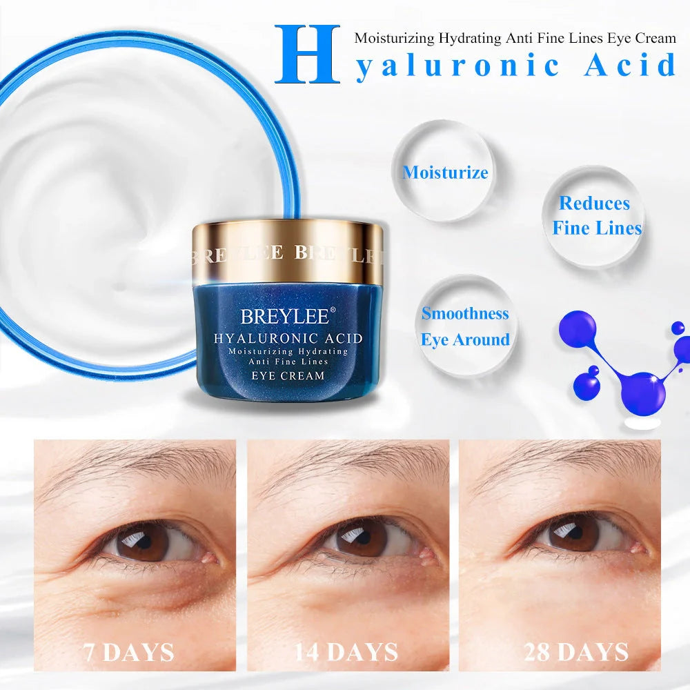 Revitalising Bo Uric Acid & VC Eye Cream Set for hydrated, bright under-eyes