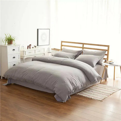 4-piece bedding set with reactive printed twill fabric in flower pattern colours for 2.0m bed