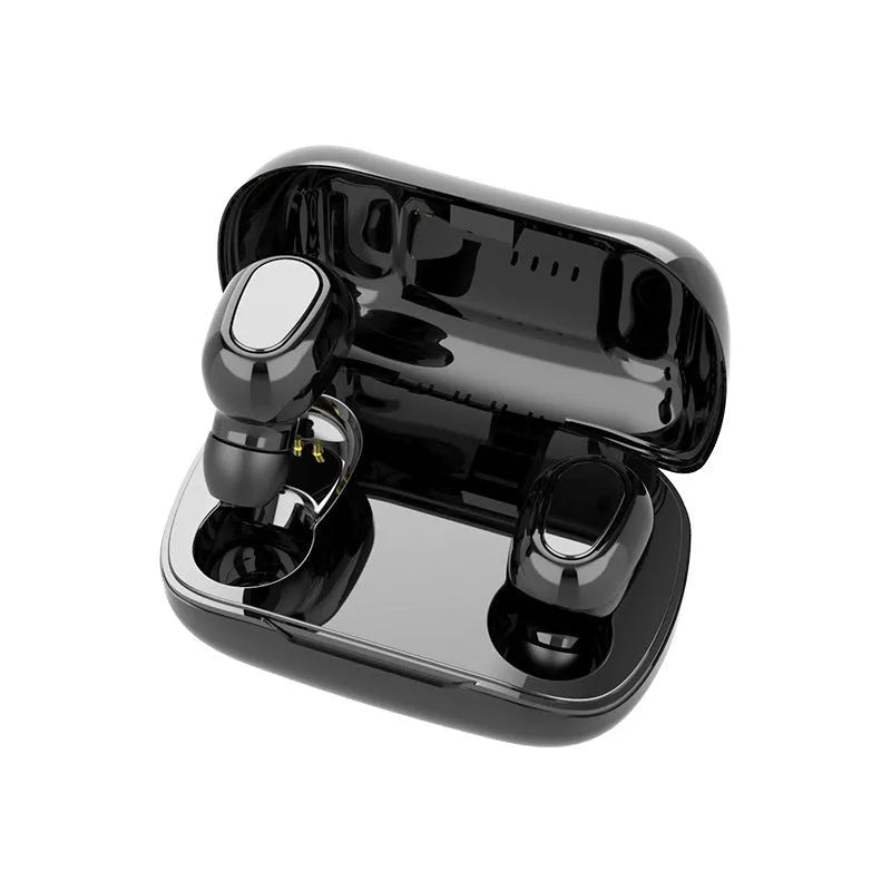 Black, Pink, and White TWS Bluetooth headset with 4-hour battery life and 10-metre wireless range