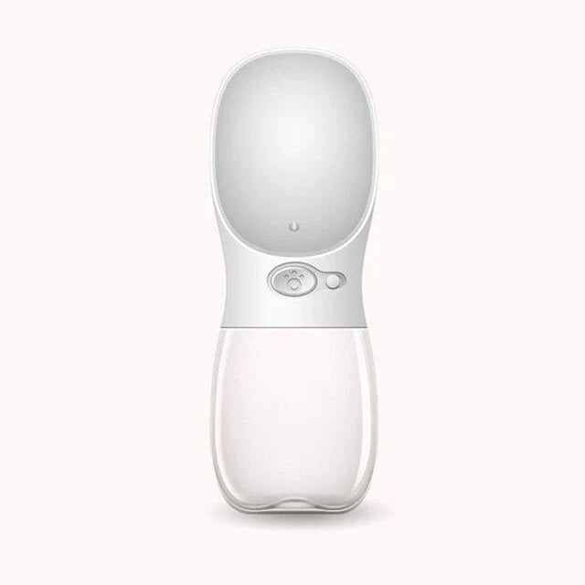 Durable, leak-proof pet water bottle with one-touch button for easy, mess-free hydration on the go