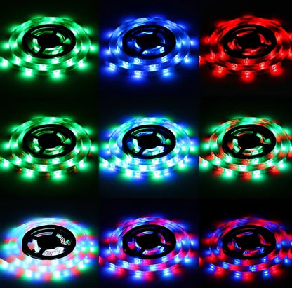 5 metre flexible LED strip lighting with 60 LEDs per metre and waterproof coating