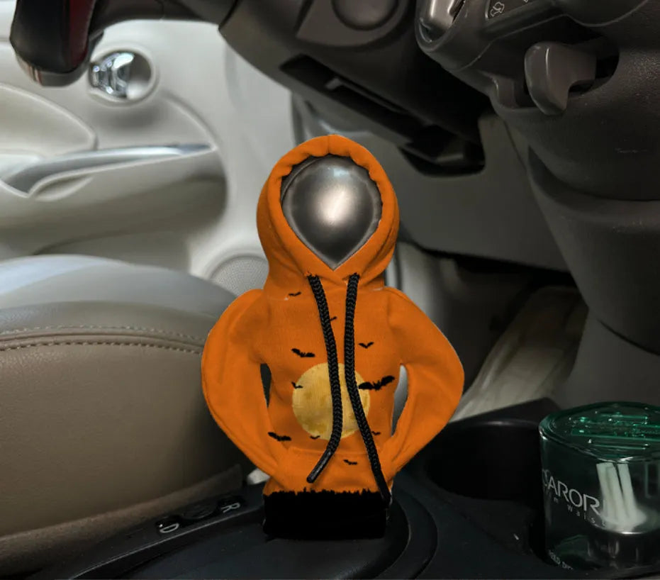 Halloween car gear decorative polyester handle rod cover, loose fit, single pack