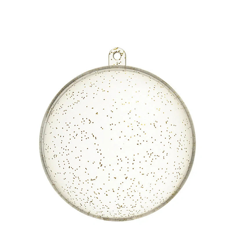 Eco-friendly PS plastic decorative hanging balls for crafts, decorations, and gifts