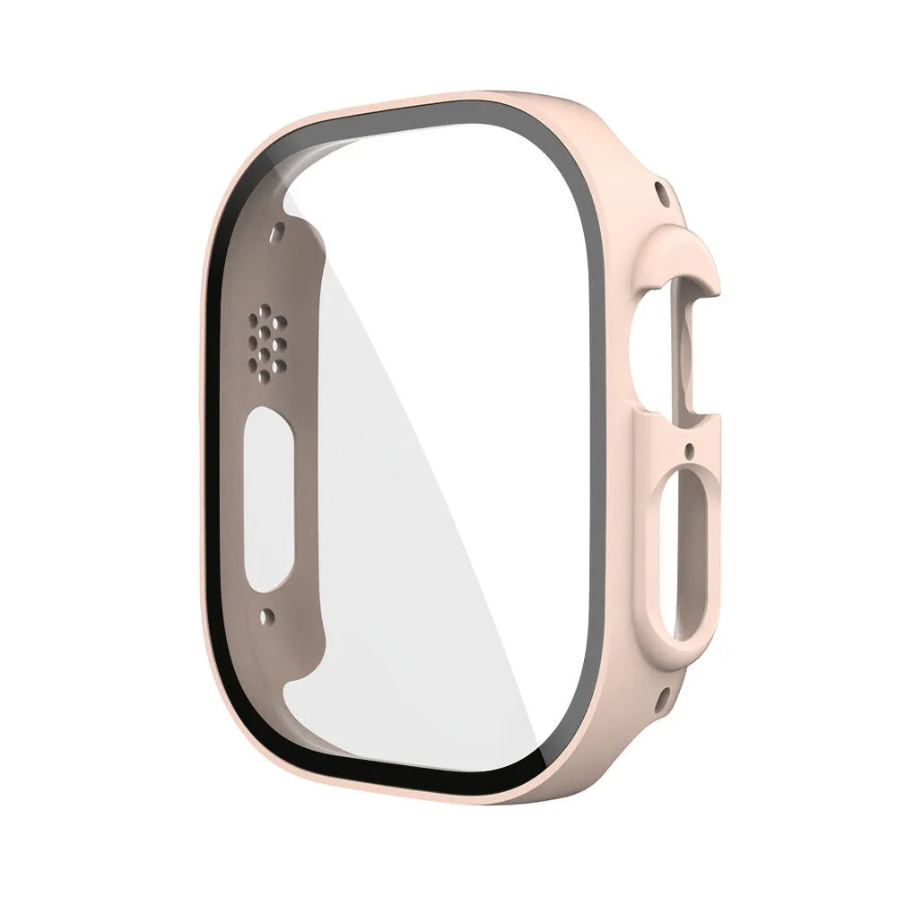 PC Tempered Film protective case for Apple Watch in various colours and sizes.