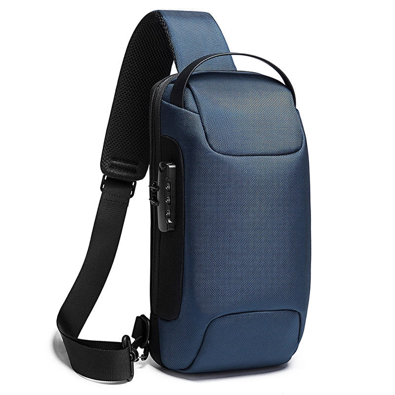 Stylish Men's Waterproof Business Messenger Shoulder Bag in various colours