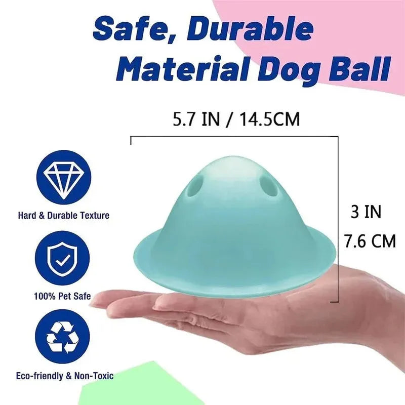 Dog chew toys interactive puzzle with hidden treat slots, durable PP material dog enrichment toy measuring 140mm × 140mm × 70mm, available in blue, green, pink, white colours for mental stimulation