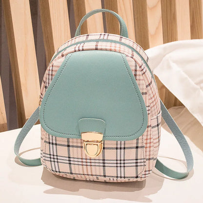 Black PU one shoulder diagonal multi-carry casual fashion phone bag