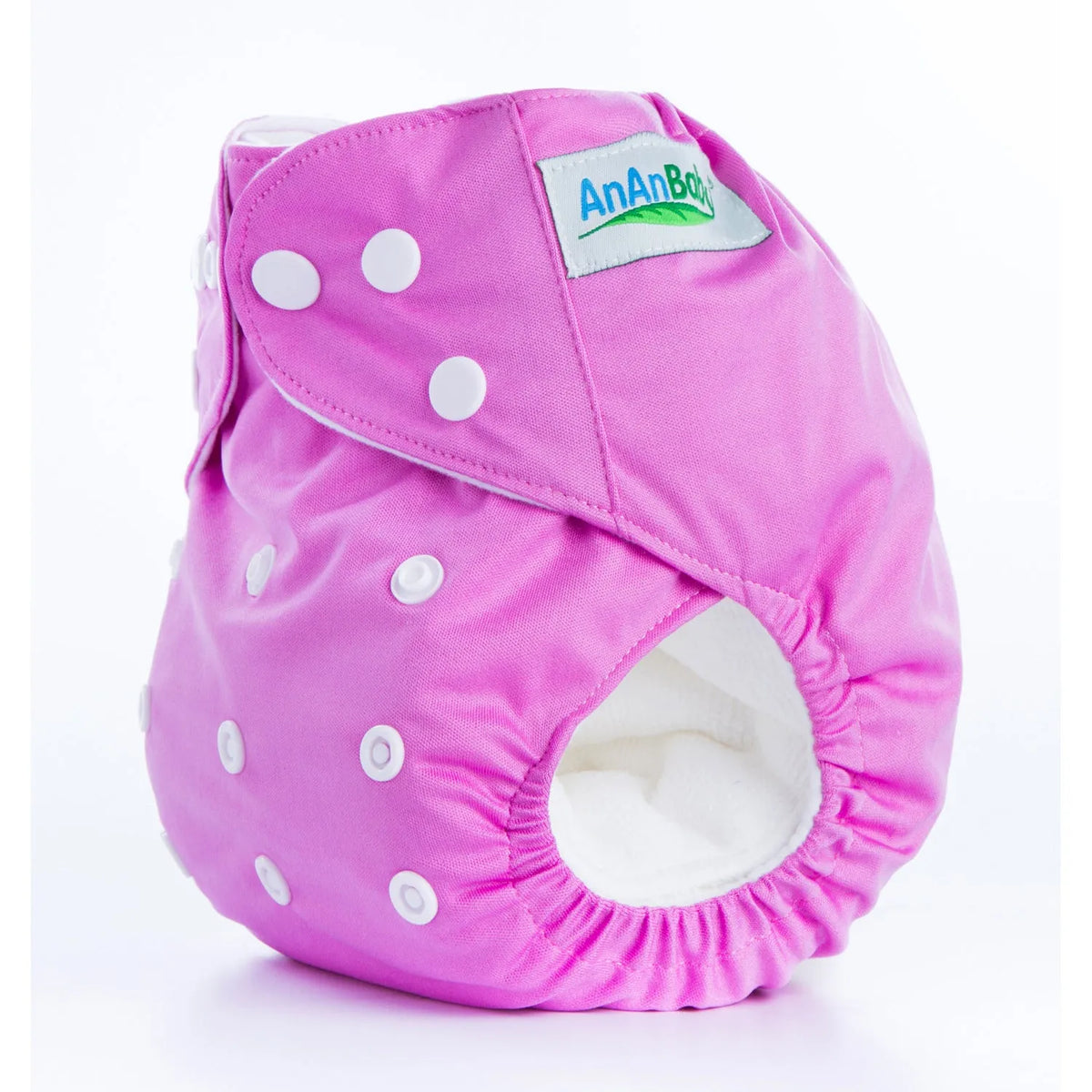 Solid colour leak-proof baby diaper pants with brushed cloth and bamboo charcoal lining, 36.5 x 32.5 cm