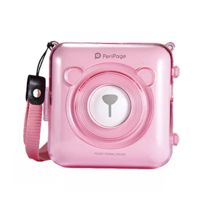 Compact Bluetooth thermal printer for instant photo printing, with wireless connectivity and customizable templates
