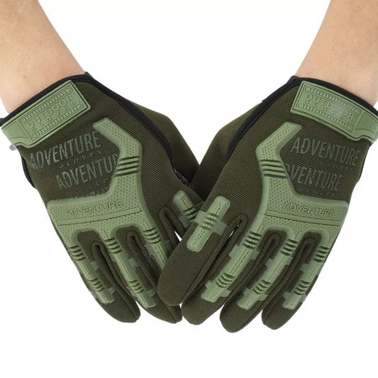 Camouflage full finger gloves for outdoor activities