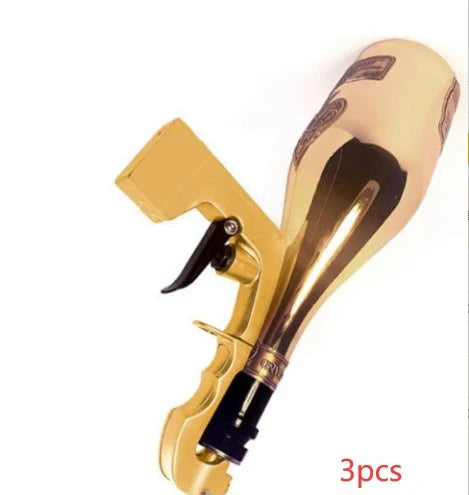Champagne Spray Cannon - A versatile wine accessory that transforms any champagne bottle into a sparkling celebration with adjustable pressure control.