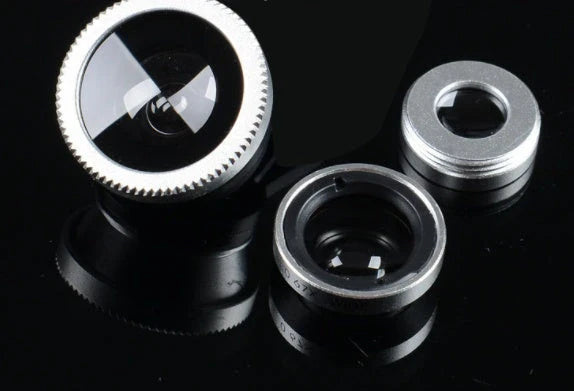 Premium mobile phone wide-angle lens kit with versatile fisheye and macro lens functions