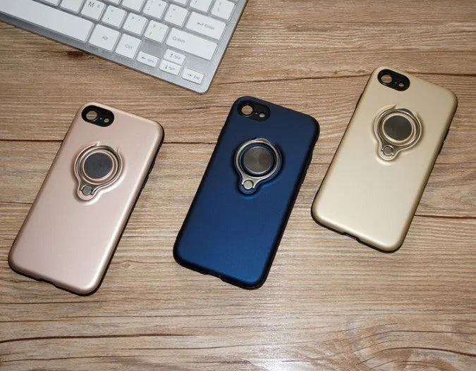 Magnetic phone case in solid colours showing back cover design for iPhone compatibility