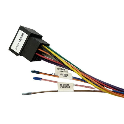 Volkswagen small head low power cord wiring harness with 16-pin connector and 200mm pure copper cable