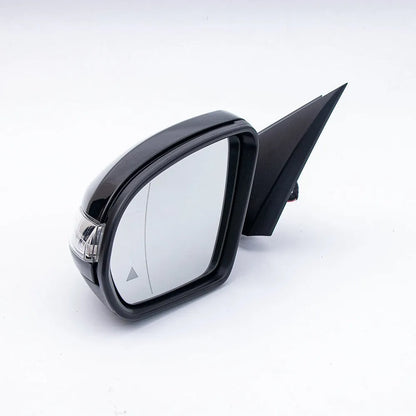 Mercedes-Benz W205 C-Class replacement rearview mirror assembly in ABS plastic.