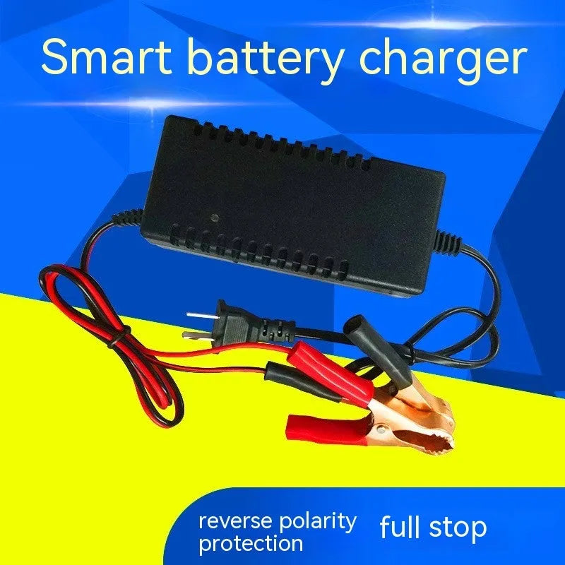 12V 3A lead acid battery charger for motorcycles and cars with universal voltage input