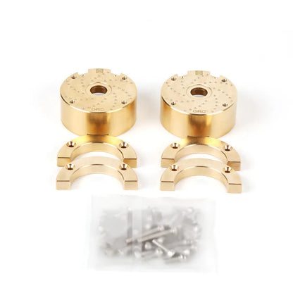 Brass gearbox cover replacement part for metal toy side axle door assembly